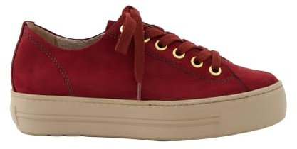 Paul Green Sneaker 4790-768, Rauleder, Rot, Damen EU 3,5/36