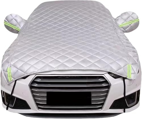 Autoabdeckung Wasserdicht, Auto Garage Plane für Opel Mokka SUV (2012-2024), Neue, verdickte Staub- und Regenschutzabdeckung, leicht zusammenfaltbar zur Aufbewahrung bd4
