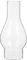 HORIALENCE Abat Jour de Cheminée Verre Transparent pour Lampe à Huile Rétro Accessoire de Décoration pour Éclairage Ambiance Effet Coupe Vent