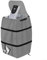 Yuanpgky Outdoor Spa Heater Pump Cover, Waterproof Protection, Shield Weather Resistant, 420D Silver Coated Material for Swimming Pool Equipment(gray)