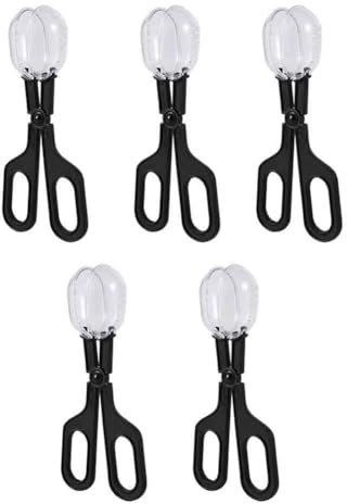 Flaroey Reptile Terrarium Plastic Tongs Tweezers Pet Raising Feeding Tool Clip Children Plant Insect Biology Study Tool B