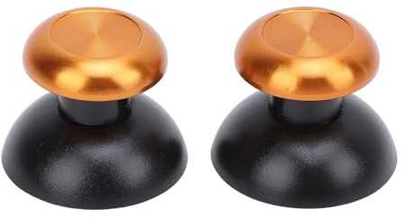 Acouto 6 Stück Metall-Thumbsticks 2 Standard 2 Low Dome High Dome Aluminiumlegierung Thumbsticks Ersatz für Controller Silber Diese aus Metall Austauschbaren Metall-ThumbsticksController (#13)