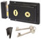 Traditional Old English 1920s Victorian Style Rim Lock + Keys - Door Latch Deadlock