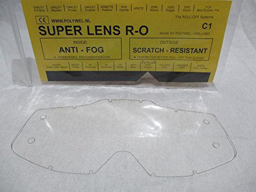 100% Ersatz Scheibe Glas Visier Klar Forecast (Klar)