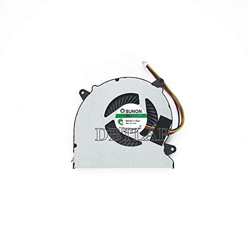 DBTLAP Ventilador de la CPU del Ordenador portátil para ASUS N750 N750JV N750JK G550J G550JK Ventilador