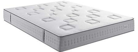 Simmons - Matelas Challenge 90x190, Ressort ensachés, très Ferme, H24