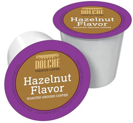 Hazelnut Flavored Coffee Blend, Compatible K-Cup 2.0 Pods, 48 count box