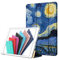 DuraSafe Étui pour iPad 3 plis Smart Cover imprimé iPad PRO 12.9 2nd Gen(2017) Starry Night