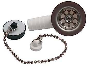 Dometic Cramer-Spülbecken Ablauf mit Stöpsel und Kette