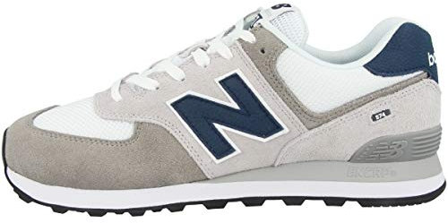 New Balance 574v2, Sneaker Uomo, Grigio (Grey/White Eag), 45.5 EU