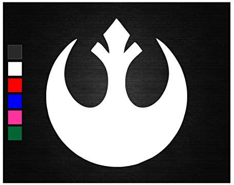 Star wars rebel alliance vinyl decal sticker car van wall window (10cm)