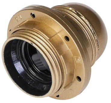 Poly Pool PP0477.6X Douille E27 2 embouts Or