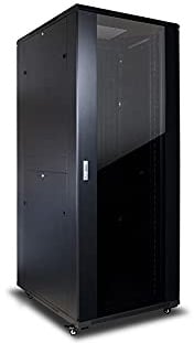 Inter-Tech 8887257 Regal 42U, freistehend, Schwarz