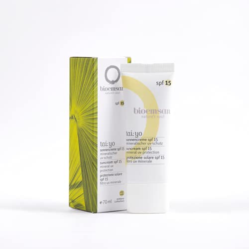 Multikraft bioemsan Sonnencreme SPF 15, 70ml, Mineralischer UV-Schutz für jeden Hauttyp
