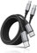 eyjiew USB C to USB C Cable [3.6M 2-Pack], Long USB Type C PD 60W Charging Cable Fast Charger Lead PS5 Charge Cord für Playstation 5 Controller,Galaxy S24 S23 S20 S21 Ultra,iPad Pro/Air, MacBook,Pixel