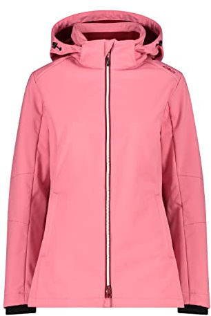 CMP Damen Zip Hoodie Jacke, Desert Rose, 44