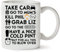 Top Banana Gifts Shaun of the Dead – lustige Parodie Tasse – glänzende Keramik Fotobecher