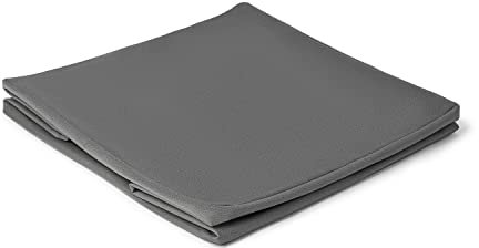 Paco Home In- & Outdoor Sitzsack Sessel Wohnzimmer Sitzkissen Hocker Sitzhocker Bodenkissen Fußhocker Pouf Ohne Füllung, Farbe:Anthrazit 2, Größe:50x50x40