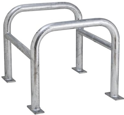 kaiserkraft | Rammschutz für Pfosten | verzinkt | HxBxT 600 x 720 x 720 mm