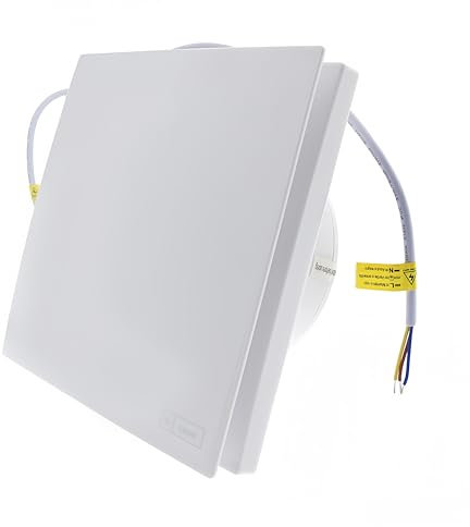 LEDUNI Ventilador extractor de baño aire válvula antirretorno 14w