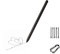 Black for Samsung Galaxy Book 3 360 Pen Galaxy Book 3 Pro 360 S Pen for Samsung Galaxy Book 3 Pro Stylus Pen with Galaxy Book 3 Nibs Replacement(Black)