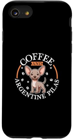 Carcasa para iPhone SE (2020) / 7 / 8 Café y Pila Argentina