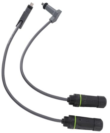 1 Paar SPX-Stecker auf RJ45-Adapter, IP68 Wasserdichtes -Kabel, RJ45-Buchsen, 1200 MBit/s SPX-Stecker auf RJ45-Adapter für Gen 2 Dishy und Router