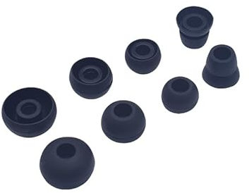 4 pairs of ear pads for Powerbeats 1/2/3 and 5.5-6.5 mm headphones, 4 sizes to choose from earplugs, silicone earbud tips