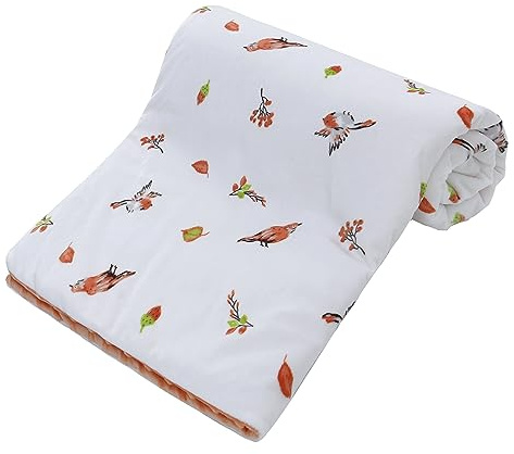 LAT LEE AND TOWN Coperta invernale per neonati, ispessito, trapuntata, super morbida, per cameretta dei bambini, con retro a pois, per neonati, ragazze, ragazzi (rosa)