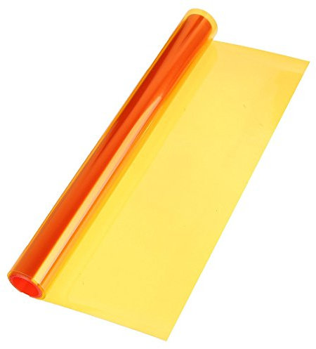 Tlily Folie Scheinwerfer 30cm x 120cm Vinyl Auto Orange