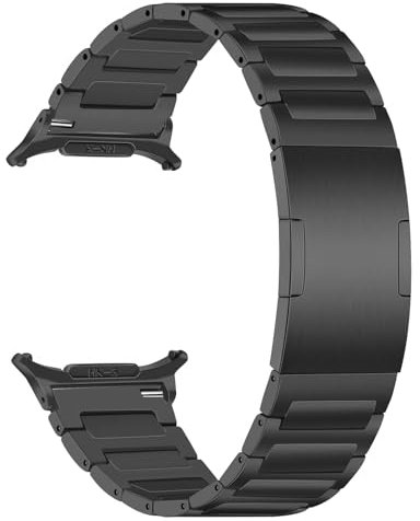 TRUMiRR Ersatz für Galaxy Watch Ultra 47mm Armband Titan, One Click & No Gap Uhrenarmband Integriertes Schnallen Armband für Samsung Galaxy Watch Ultra 47mm (2024)