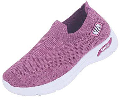 Zapatillas de deporte para mujer, sin cordones, cómodas, para caminar, baloncesto, zapatillas de lona para mujer, zapatillas de vestir para mujer, zapatos para caminar, zapatos para caminar para