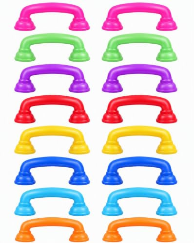 HEMOTON Lot de 16 Téléphones Chuchoteurs pour Enfants, Jouets à Retour auditif adaptés aux Enfants d’âge préscolaire, Outils d’Aide permettant d’améliorer la fluidité de Lecture et la prononciation