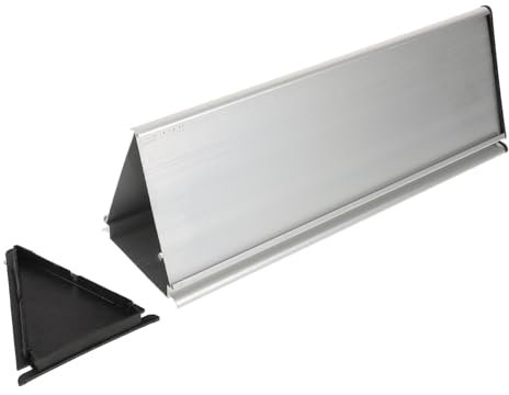 IWOWHERO Door Name Plate Blank Office Sign for Wall Display Lightweight Versatile Use Offices Shops Gardens and Events Easy to Clean Design