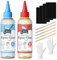 Golf Club Epoxy - Waterproof & Extra Strength - 30 Minute Golf Shaft Repair - Quick Cure Golf Epoxy for All Golf Shafts, Golf Heads, Drivers, Putters, and Irons，Ideal for Clubhouse & Home（2 x 125g）