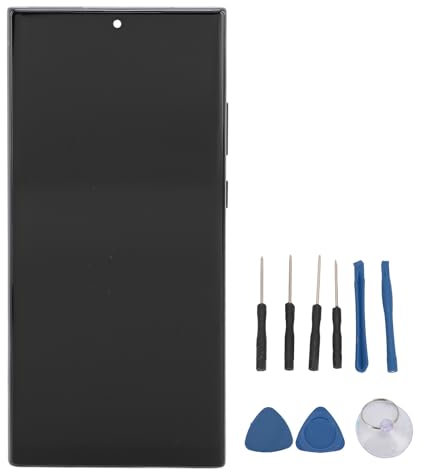 Yanmis pour Remplacement D'écran Note 20 Ultra, Ensemble de Numériseur D'écran Tactile D'affichage TFT de Téléphone avec Cadre et Outils de Réparation, Kits de Réparation D'écran