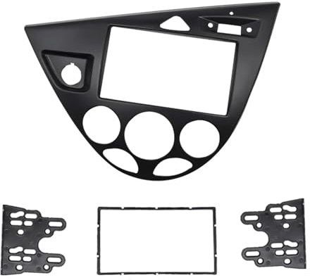 SAVHE Ajuste for Ford Focus Mk1 Fiesta LHD (7 pulgadas) Radio de coche Fascias Android GPS MP5 reproductor estéreo 2 Din unidad principal Panel de instalación de marco de tablero
