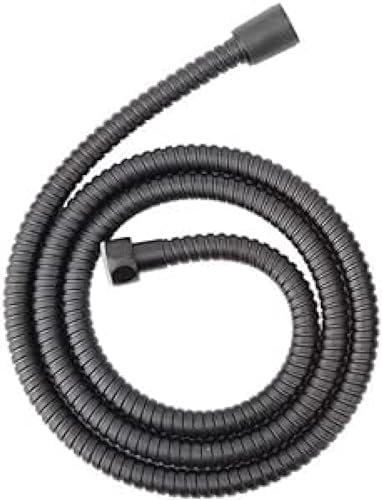 manguera de ducha flexible de acero inoxidable, Manguera de ducha flexible de 1 metro, manguera de ducha larga, universal(2M)