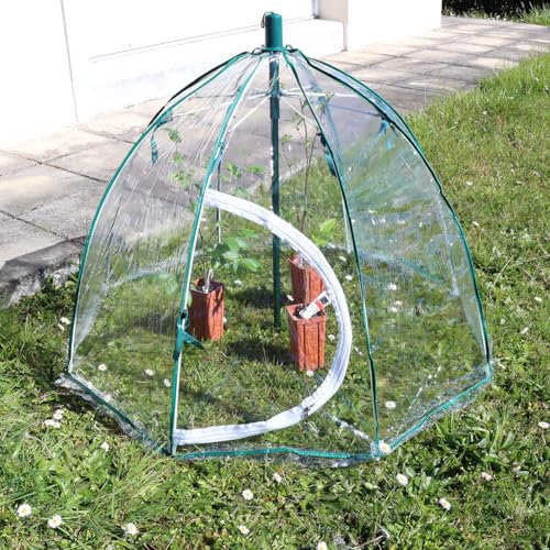 Mini serra campana pieghevole 110 x 75 cm – pratico sistema ombrello