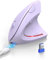TECKNET Ergonomic Mouse, Bluetooth Rechargeable Vertical Mouse (BT5.0/3.0+USB-A), Wireless Right handed Mouse 6-Button,Optical Mouse 4800 DPI 6 Adjustable Levels,Quiet Clicks,Wide Compatibility-Purple