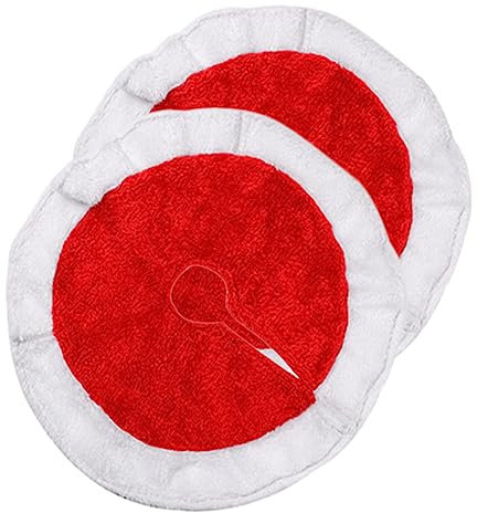 SOLUSTRE 2stücke Mini Weihnachtsbaum Rock Plüsch Weiße Baumdecke Für Weihnachtsdekoration Für Zuhause Bars Und Restaurants Leicht Und Tragbar Für Kleine Weihnachtsbäume