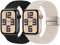 Geflochtenes Armband Kompatibel mit Apple Watch Armband 38mm 40mm 41mm 42mm(Series 10) Damen Herren, Elastisch Sport Nylon Loop Armbänder mit Magnetisch Verschluss für iWatch Series SE 9 8 7 6 5 4