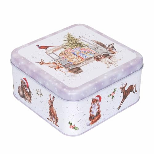 440s Wrendale Designs Weihnachtliche Keksdose Winter Woodland | WD-TN041
