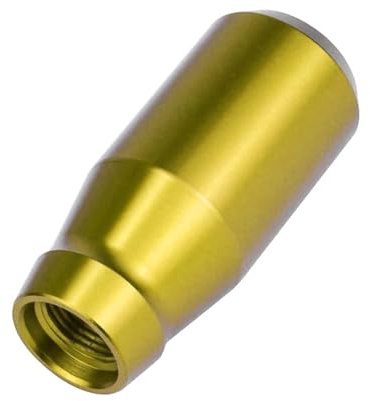 Nqimgv 78mm Gear Shift Knobs Universal Aluminum Alloy Metal Lever Stick Handle for Most Automatic Vehicle Gear Shifter Knob Car(Golden)
