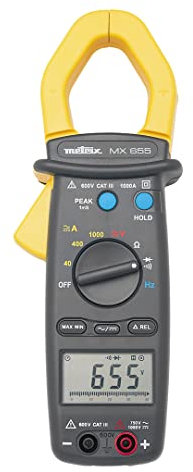 Metrix MX 655 Pince multimètre avec étui de transport