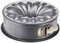 Nordic Ware - Stampo per Torta e Ciambella, con 2 basi, ca. 23 cm, Colore: Nero