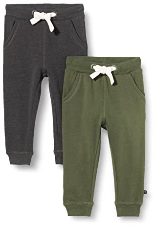 MAGIC KIDS WEAR Jogginghose Kinder und Babies aus Baumwolle, 2er Pack Beetle (978), 92