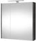 Planetmöbel Spiegelschrank Badezimmer WC Badezimmerschrank 64cm breit (Anthrazit)