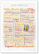 Poster Bier Wörter 50x70 cm