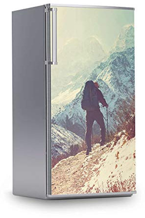 Kühlschrank Folie I Deko für Kühlschrankfront - Sticker Aufkleber selbstklebend I Wandtattoo Küche - Design: The sky is the limit